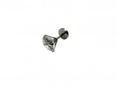 Piercing acero quirúrgico con strass grande x 12u