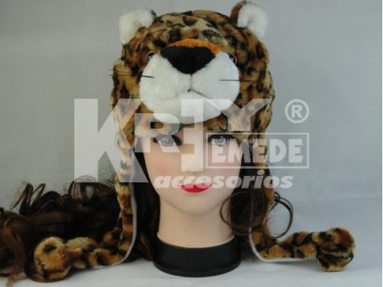 Gorro de peluche Animalitos