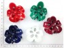 Broche flor calada paq. x 12