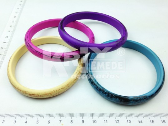 Pulsera simil madera