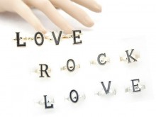 Anillo rock love en caja