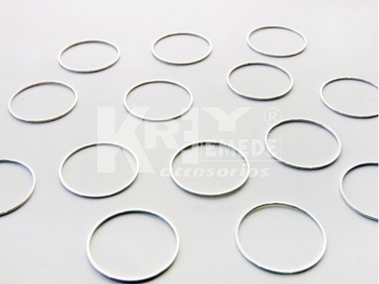 Dije circulo liso 2.5 mm