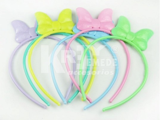 Vincha Minnie pastel paq. x 6