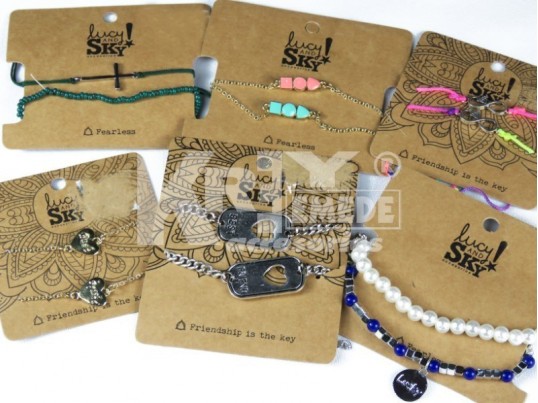 Pulseras surtidas x 60 pares