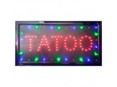 Cartel led TATOO con moviemiento